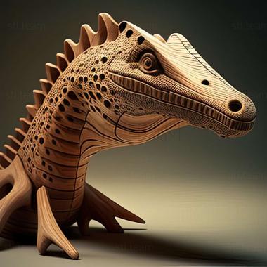 3D model Dyoplosaurus (STL)